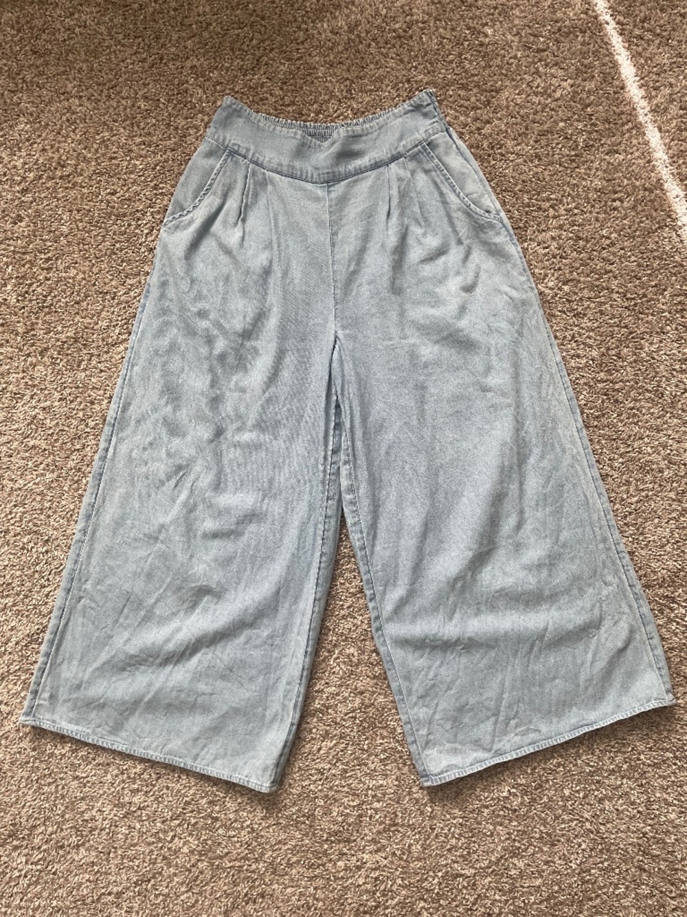 American eagle chambray culottes